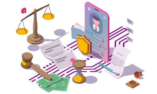 طراحی سایت وکالت